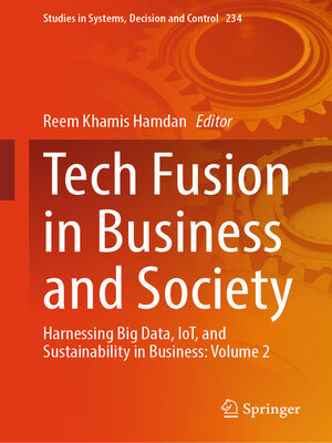 cover image of Tech Fusion in Business and Society
